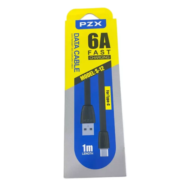Cable blanco de Datos y Carga Modelo S 12 Marca PZX - Imagen 2