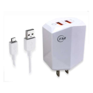 Cargador Cable Redondo Modelo TM CH101 MICRO
