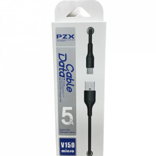 Cable para Celular de Carga y Datos Blanco Modelo V150