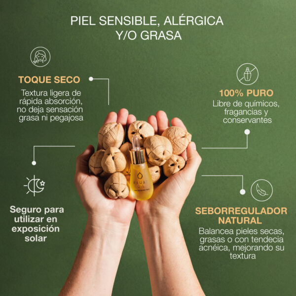 Aceite Facial Anti Edad Natural KAHAI OIL - Imagen 5