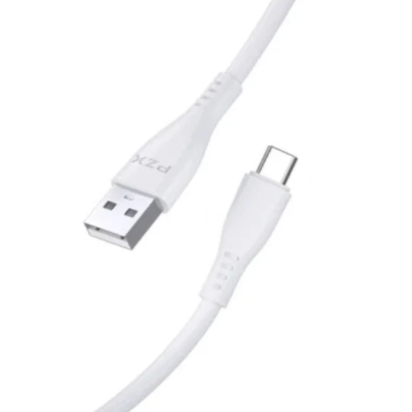 Cable blanco de Datos y Carga Modelo S 10 Marca PZX - Imagen 3