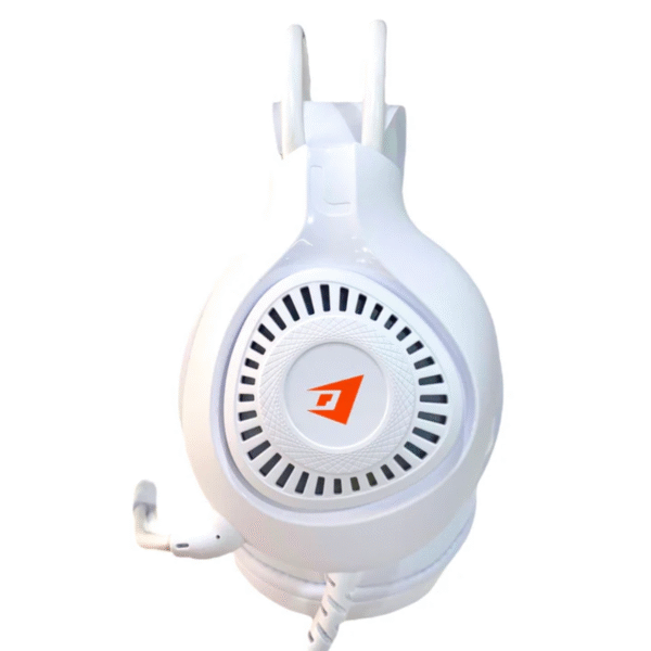 Audífonos Diadema Gaming RGB Jertech HG01 Blancos - Imagen 4