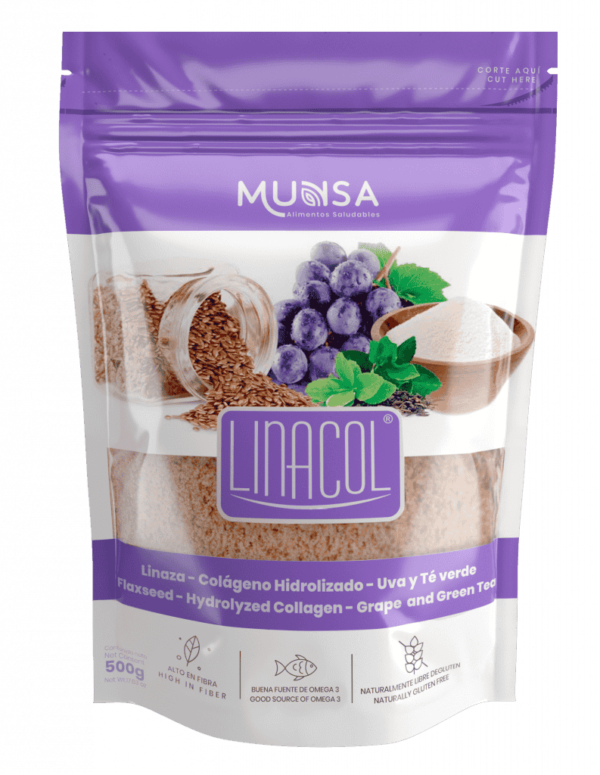 Fibra con Colágeno Natural 500 g Munsa