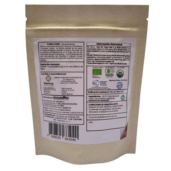 Superalimento Camu Camu 200g - Imagen 2