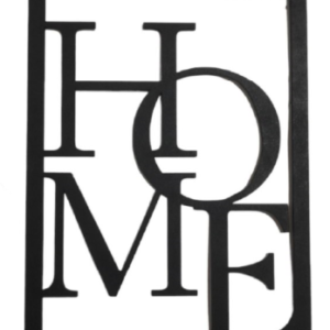 cuadro decorativo MDF LETRERO HOME
