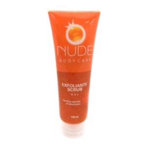 Nude body care exfoliante scrub gel 120ml
