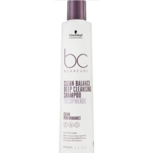 SCHWARZKOPF BONACURE CLEAN BALANCE DEEP CLEASING SHAMPOO TOCOPHEROL