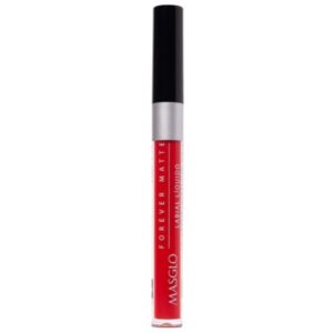 MASGLO LABIAL LIQUIDO LARGA DURACON MATE ROJO CHIC 2G