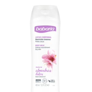 Leche Corporal Babaria de Almendras Dulces Pieles Secas 400ml