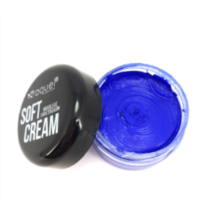 Raquel soft cream azul maquillaje caracterización 20g