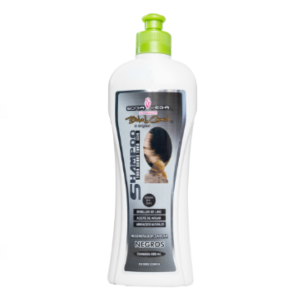 Shampoo tono sobre tono negro Sonia Vega 400ml