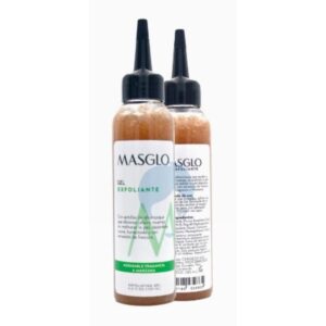 MASGLO GEL EXFOLIANTE CON FRAGANCIA A MANZANA 120ML