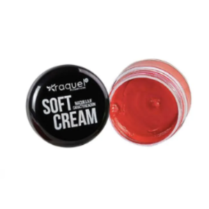 Raquel soft cream rojo maquillaje caracterización 20g