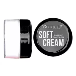 Raquel soft cream blanco maquillaje caracterización 20g
