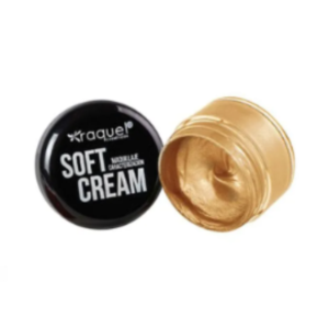 Raquel soft cream dorado maquillaje caracterización 20g