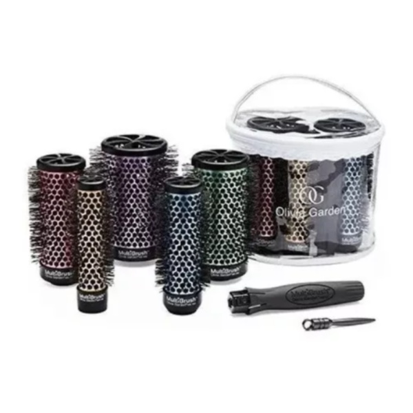 Cepillos Olivia garden ion térmicos multibrush x 6 pack