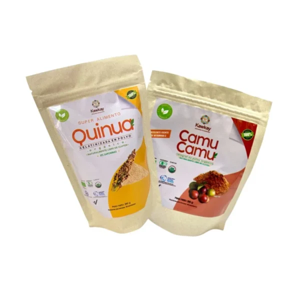 Kit Alimento Natural Camu Camu y Quinua en Polvo - Imagen 2