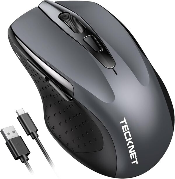 Mouse TeckNet Negro - Imagen 2