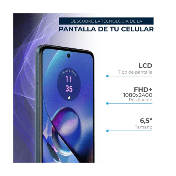 Celular Moto G54 5G 128 Almacenamiento 8 Ram Azul - Imagen 3