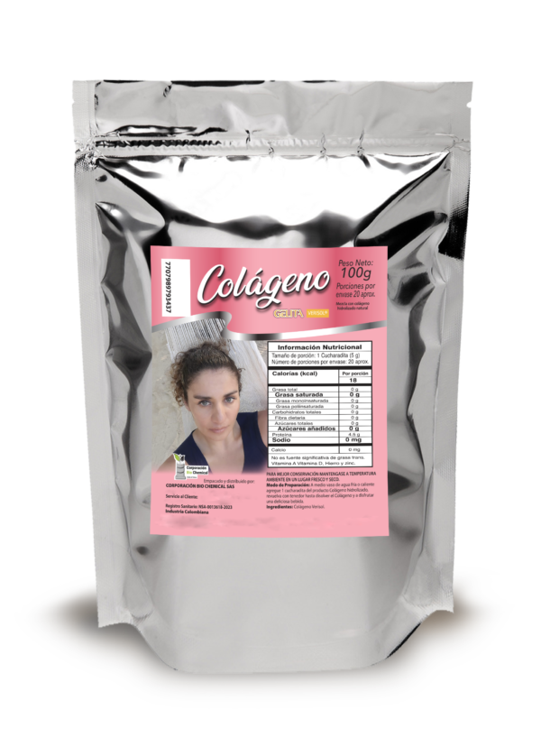 Colágeno Hidrolizado Verisol 100g Bio chemical