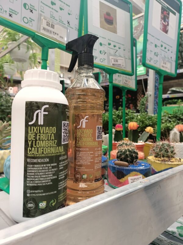 Abono orgánico lixiviado de fruta y lombriz californiana - Imagen 5