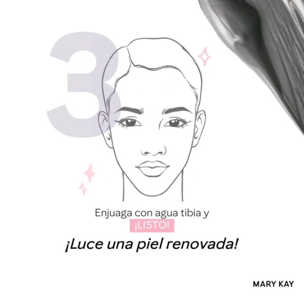 Mascarilla Facial de Limpieza Profunda con Carbón Clear Proof Mary Kay - Imagen 5