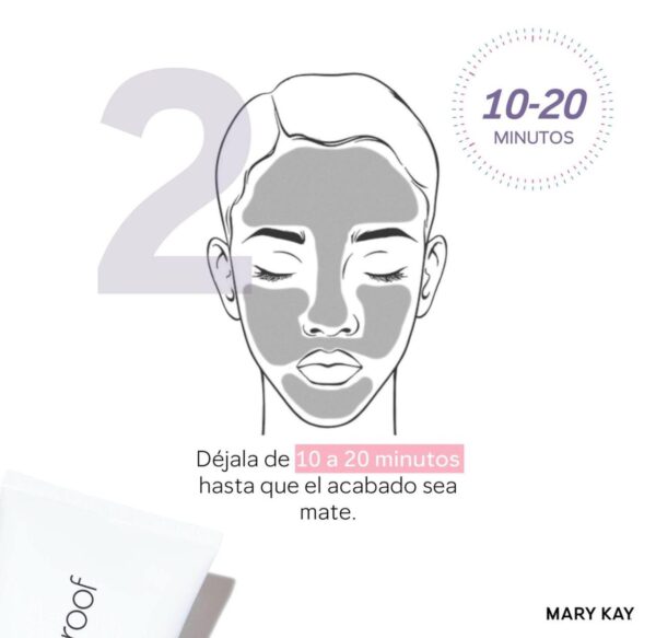 Mascarilla Facial de Limpieza Profunda con Carbón Clear Proof Mary Kay - Imagen 4