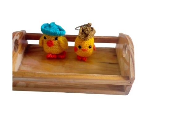 Amigurumi Pollito Personalizado Hecho a Mano - Imagen 2