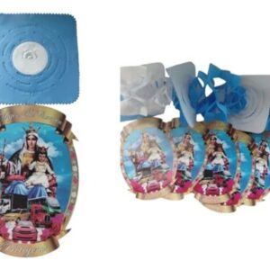 Festón Virgen del Carmen Ideal para Altares y Eventos
