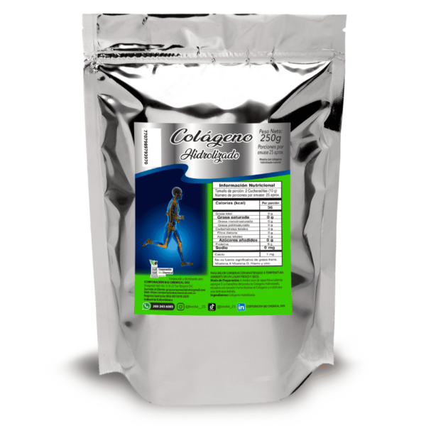 Colágeno Hidrolizado 250g Bio chemical - Imagen 2