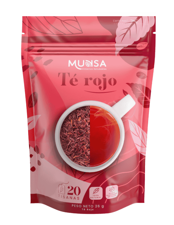 Té Rojo Natural Munsa de 26 g